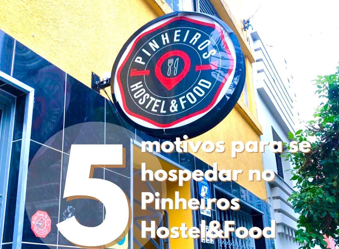 Pinheiros Hostel & Food São Paulo Exteriör bild